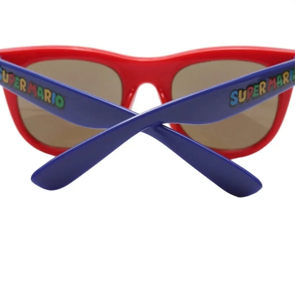 Nintendo Super Mario Brothers Red Wayfarer-Style Kids Sunglasses